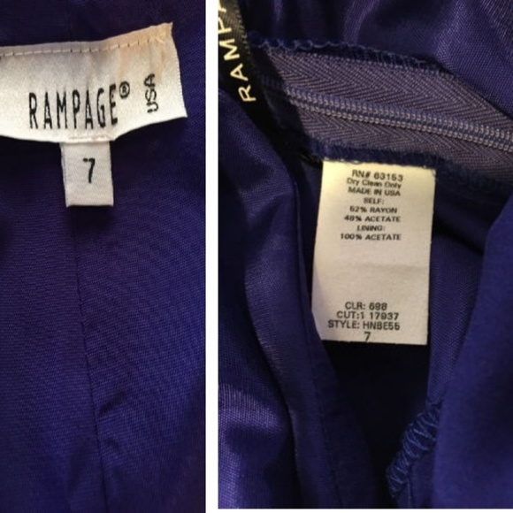 Rampage Cocktail Evening Full Length Maxi Dress 7 - Picture 8 of 8